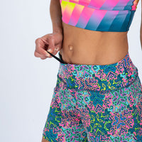 Zoot Sports RUN BOTTOMS Women's Ltd Run 6" Short - Costa Del Sol