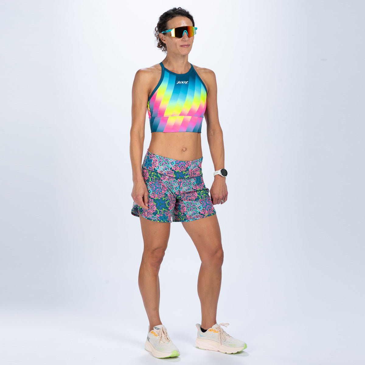 Zoot Sports RUN BOTTOMS Women's Ltd Run 6" Short - Costa Del Sol