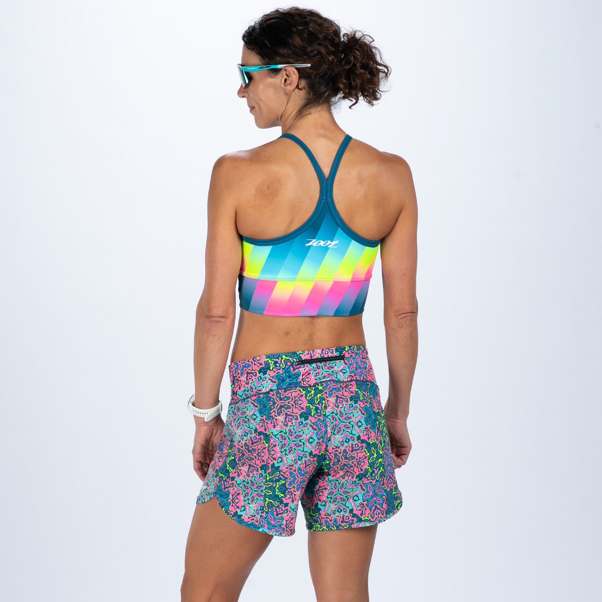 Zoot Sports RUN BOTTOMS Women's Ltd Run 6" Short - Costa Del Sol