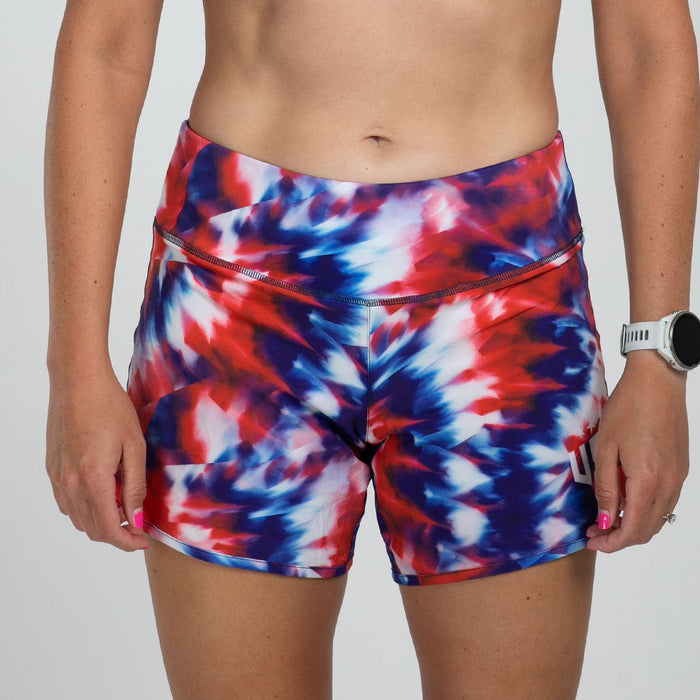 Zoot Sports RUN BOTTOMS Women's Ltd Run 6" Short - Freedom