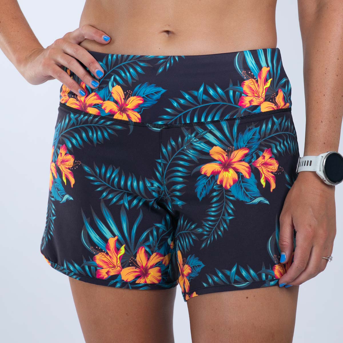 Zoot Sports RUN BOTTOMS Women's Ltd Run 6" Short - Hula