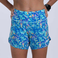 Zoot Sports RUN BOTTOMS Women's Ltd Run 6" Short - Koa Blue