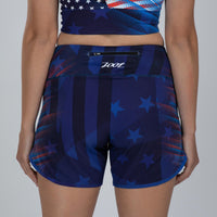 Zoot Sports RUN BOTTOMS Women's Ltd Run 6" Short - RWB