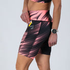 Zoot Sports RUN BOTTOMS Women's Ltd Run 8" Pulse High-Rise Short - DriftSPEED