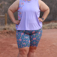 Zoot Sports RUN BOTTOMS Women's Ltd Run Athena 8" Pulse Short - Kaleidoscope