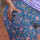 Zoot Sports RUN BOTTOMS Women's Ltd Run Athena 8" Pulse Short - Kaleidoscope