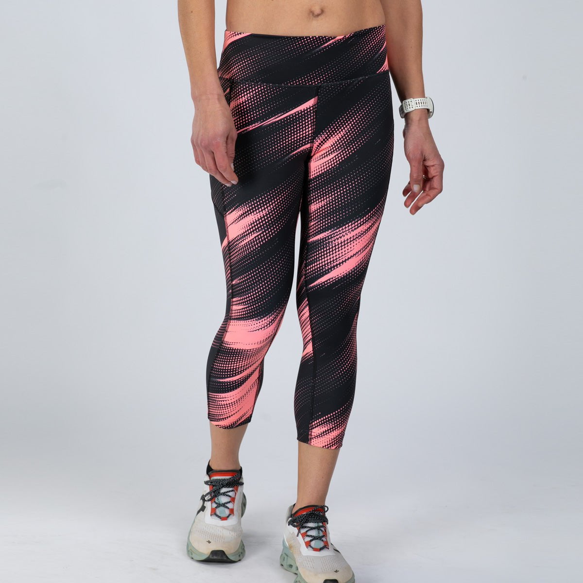 Zoot Sports RUN BOTTOMS Women's Ltd Run High Rise Capri - DriftSPEED