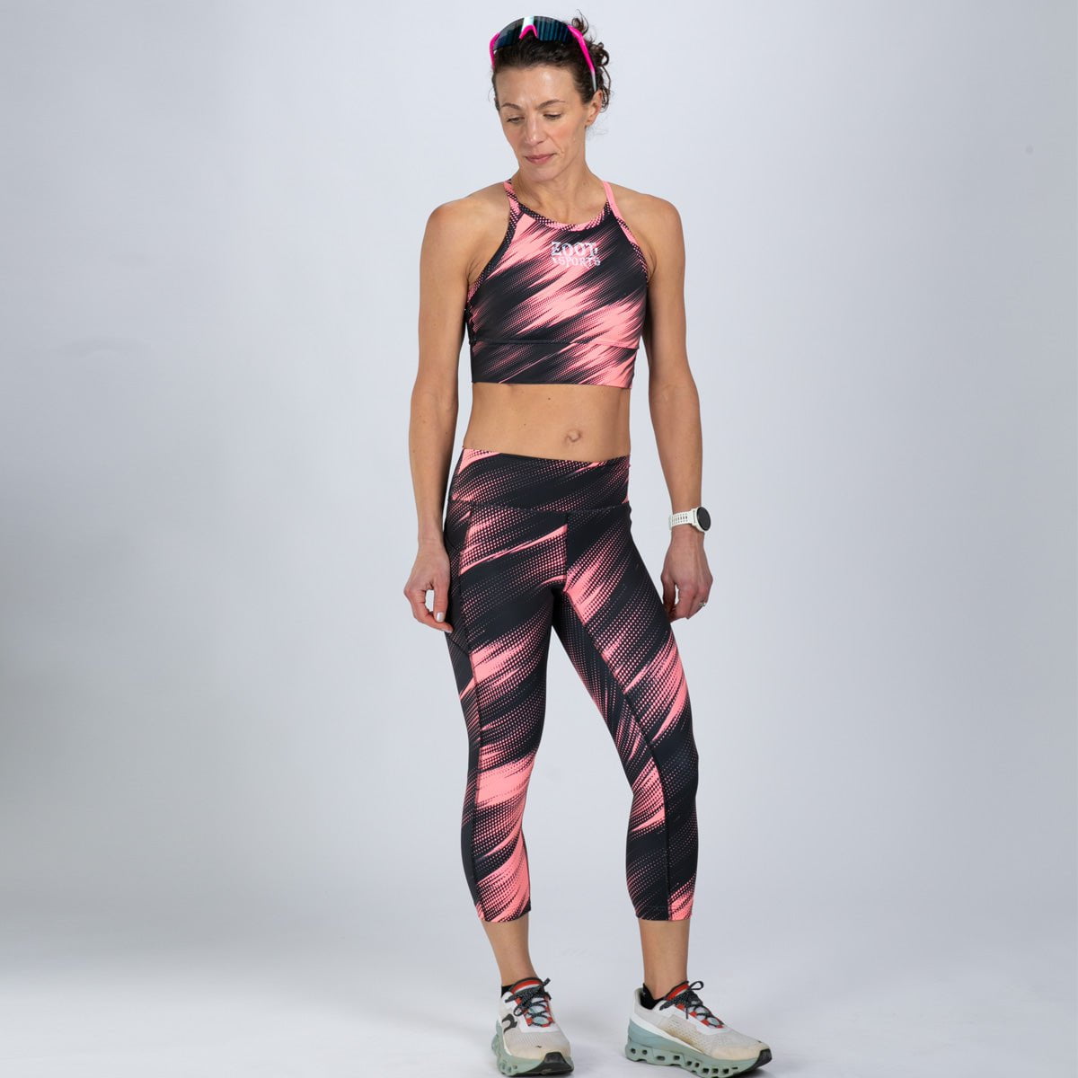 Zoot Sports RUN BOTTOMS Women's Ltd Run High Rise Capri - DriftSPEED