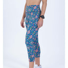 Zoot Sports RUN BOTTOMS Women's Ltd Run High Rise Capri - Kaleidoscope