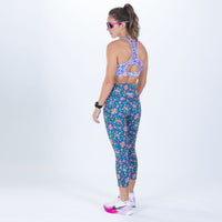 Zoot Sports RUN BOTTOMS Women's Ltd Run High Rise Capri - Kaleidoscope