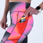 Zoot Sports RUN BOTTOMS Women's Ltd Run High Rise Capri - Yo Yo Yo