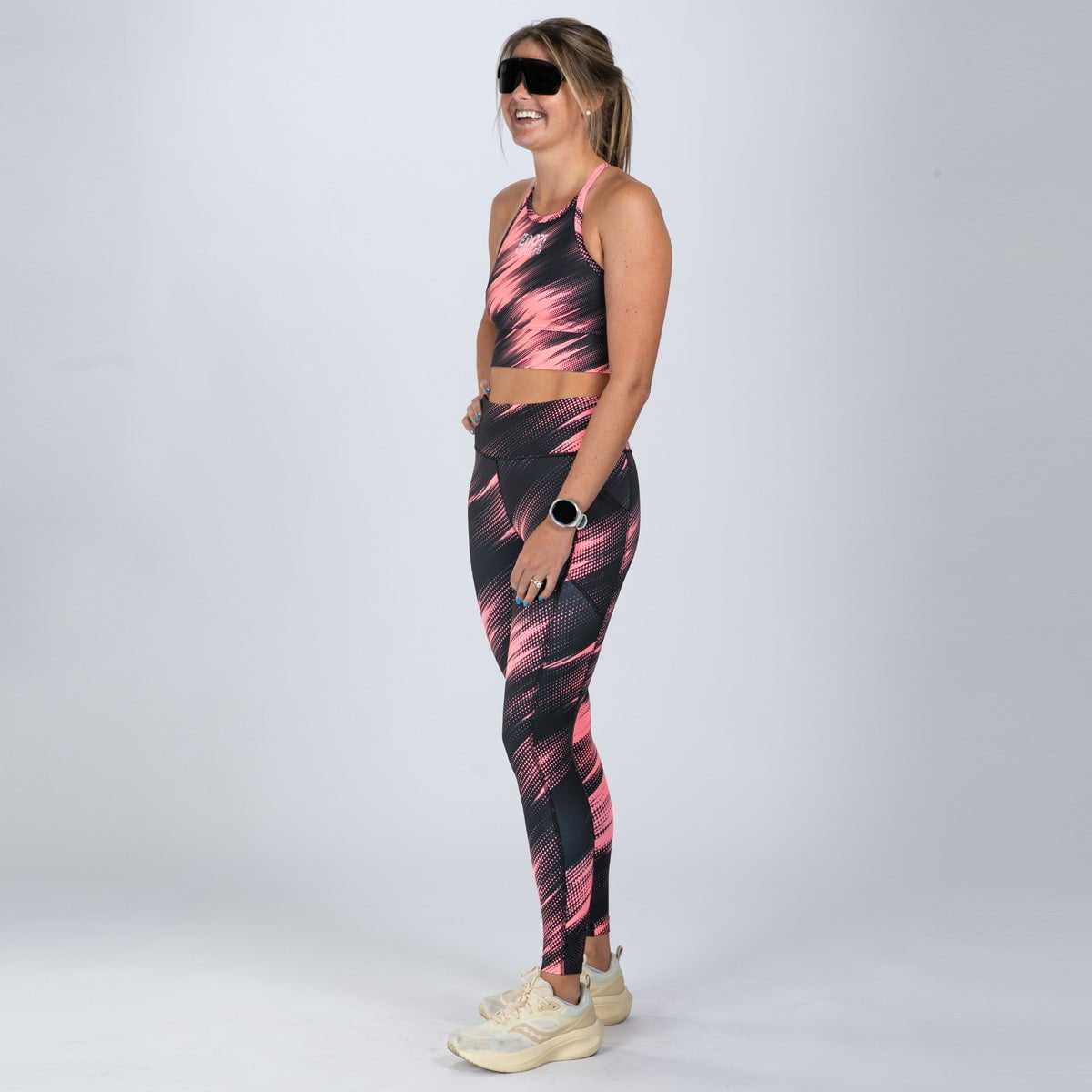 Zoot Sports RUN BOTTOMS Women's Ltd Run High Rise Tight - DriftSPEED