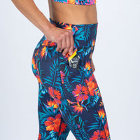 Zoot Sports RUN BOTTOMS Women's Ltd Run High Rise Tight - Queen K