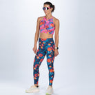 Zoot Sports RUN BOTTOMS Women's Ltd Run High Rise Tight - Queen K