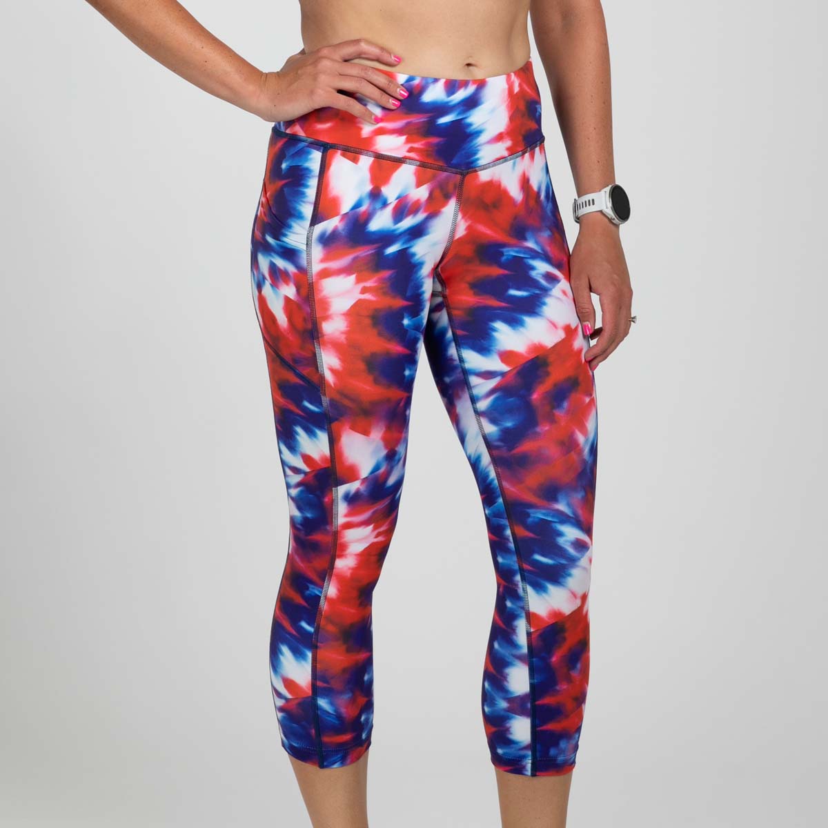 Zoot Sports RUN BOTTOMS Women's Ltd Run Pulse Capri - Freedom