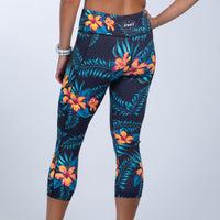 Zoot Sports RUN BOTTOMS Women's Ltd Run Pulse Capri - Hula