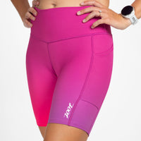 Zoot Sports RUN BOTTOMS Women's Ltd Run Pulse Long Short - Believe