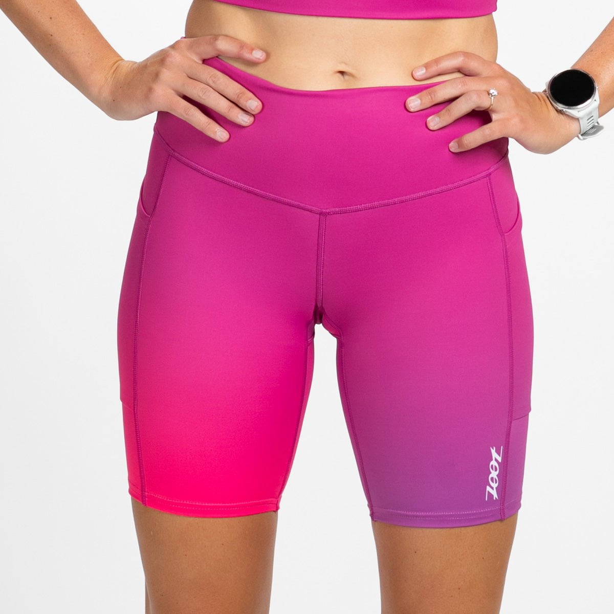 Zoot Sports RUN BOTTOMS Women's Ltd Run Pulse Long Short - Believe