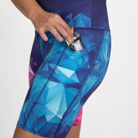 Zoot Sports RUN BOTTOMS Women's Ltd Run Pulse Long Short - Crystal