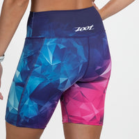 Zoot Sports RUN BOTTOMS Women's Ltd Run Pulse Long Short - Crystal