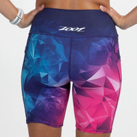 Zoot Sports RUN BOTTOMS Women's Ltd Run Pulse Long Short - Crystal