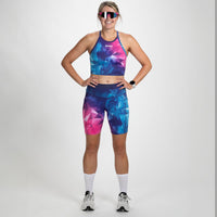 Zoot Sports RUN BOTTOMS Women's Ltd Run Pulse Long Short - Crystal