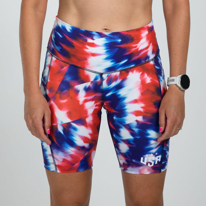 Zoot Sports RUN BOTTOMS Women's Ltd Run Pulse Long Short - Freedom