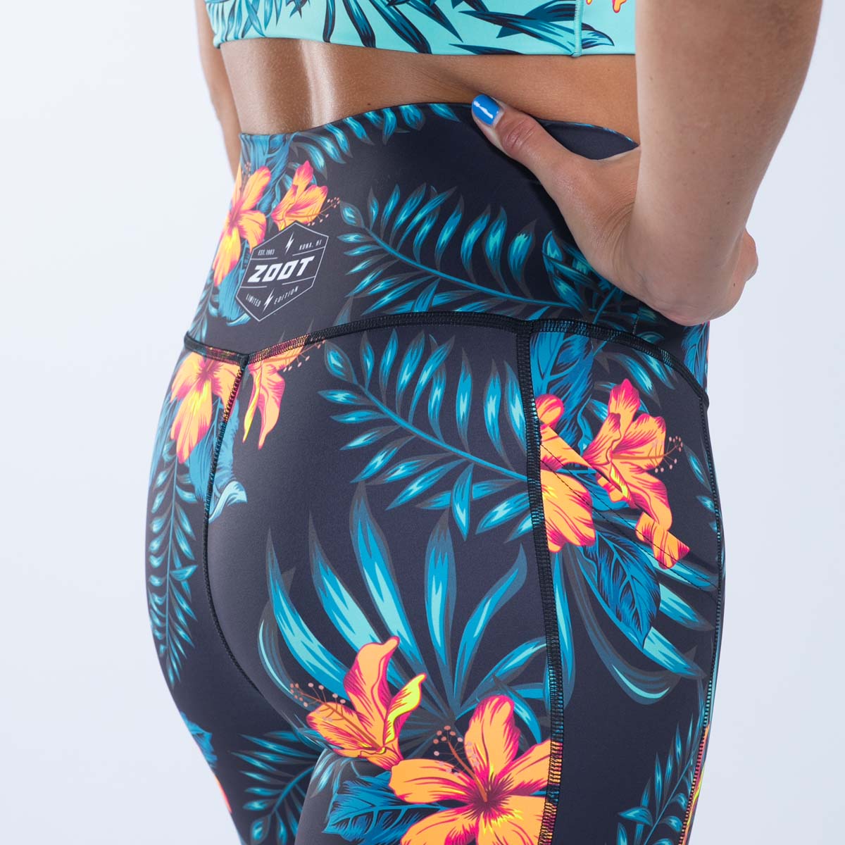 Zoot Sports RUN BOTTOMS Women's Ltd Run Pulse Long Short - Hula