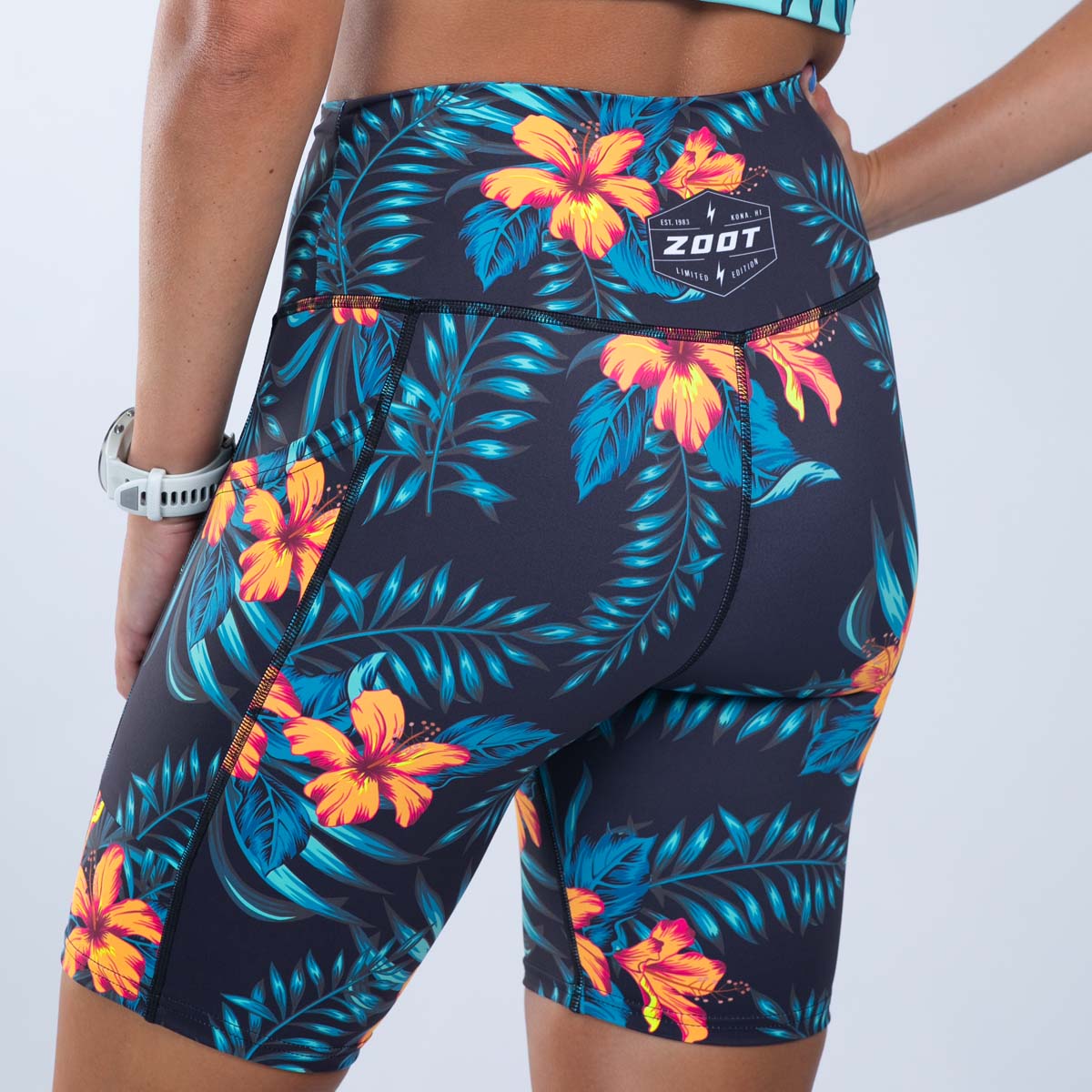 Zoot Sports RUN BOTTOMS Women's Ltd Run Pulse Long Short - Hula