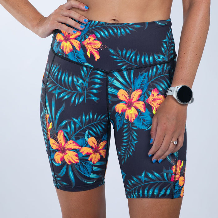 Zoot Sports RUN BOTTOMS Women's Ltd Run Pulse Long Short - Hula