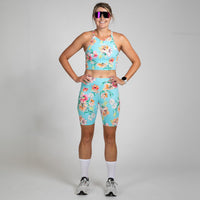 Zoot Sports RUN BOTTOMS Women's Ltd Run Pulse Long Short - Jasmine