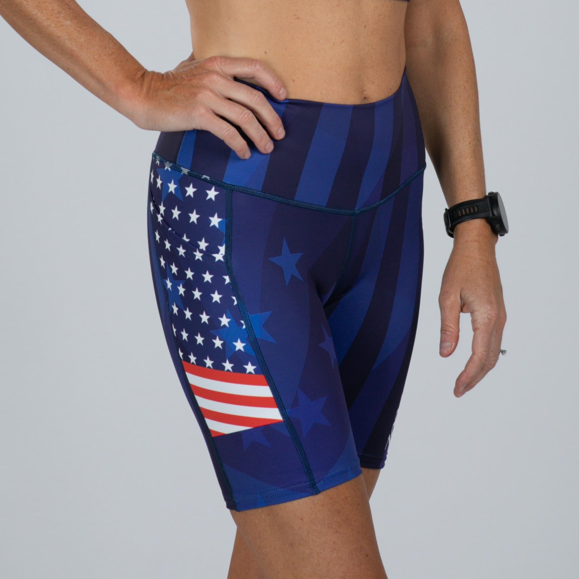 Zoot Sports RUN BOTTOMS Women's Ltd Run Pulse Long Short - RWB