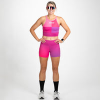 Zoot Sports RUN BOTTOMS Women's Ltd Run Pulse Short - Believe