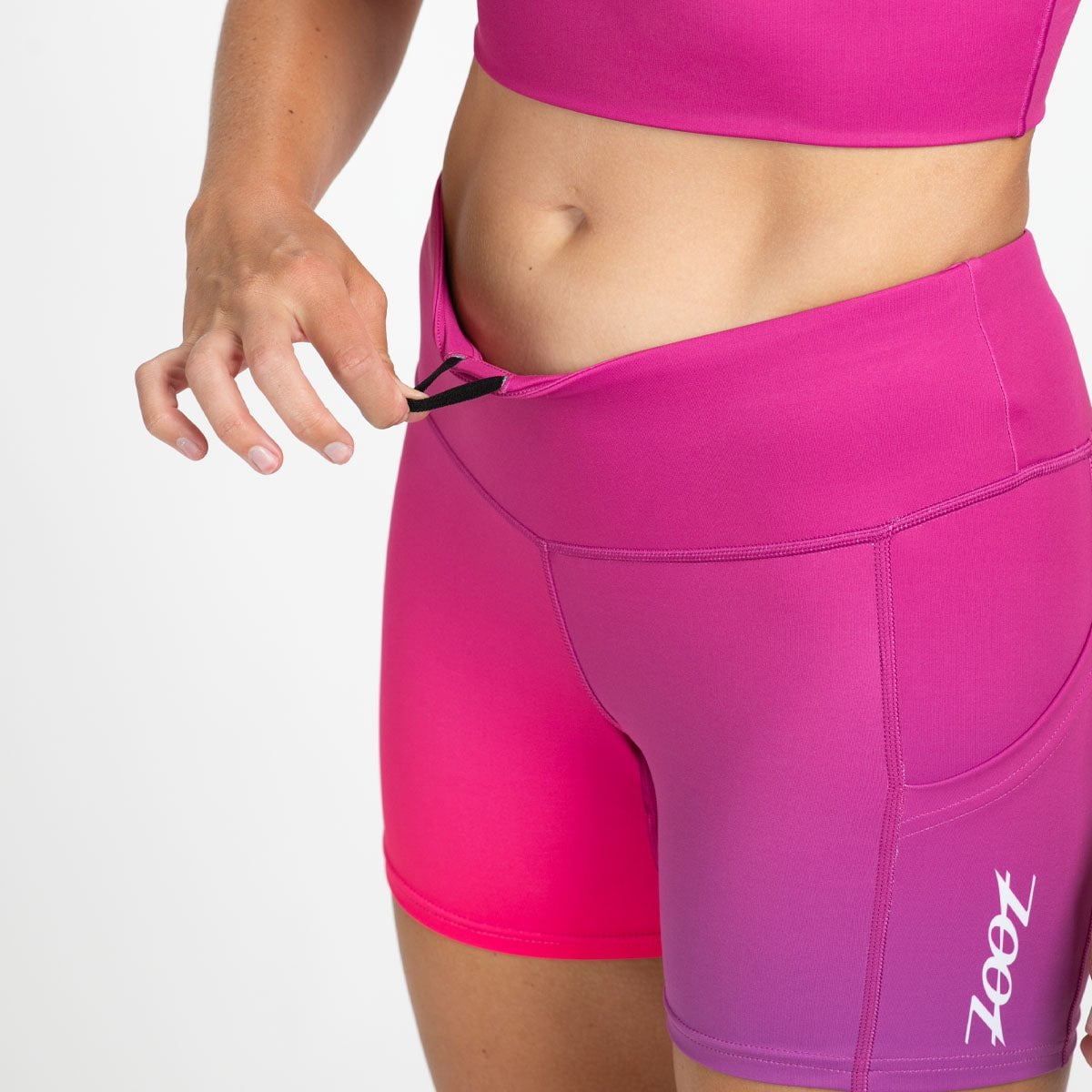 Zoot Sports RUN BOTTOMS Women's Ltd Run Pulse Short - Believe