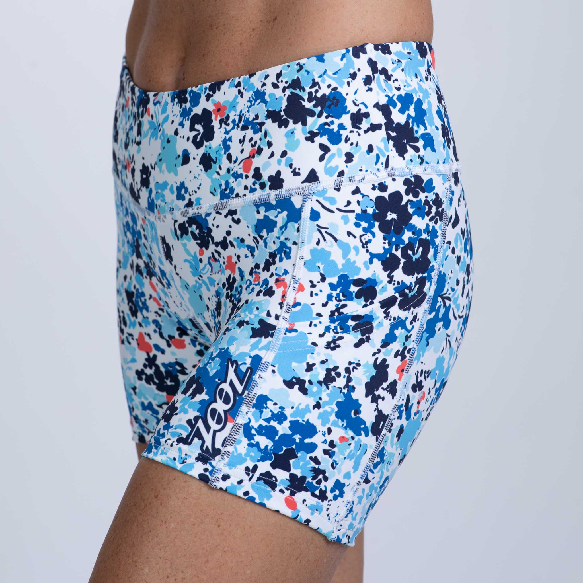 Zoot Sports RUN BOTTOMS Women's Ltd Run Pulse Short - Cote d'Azur