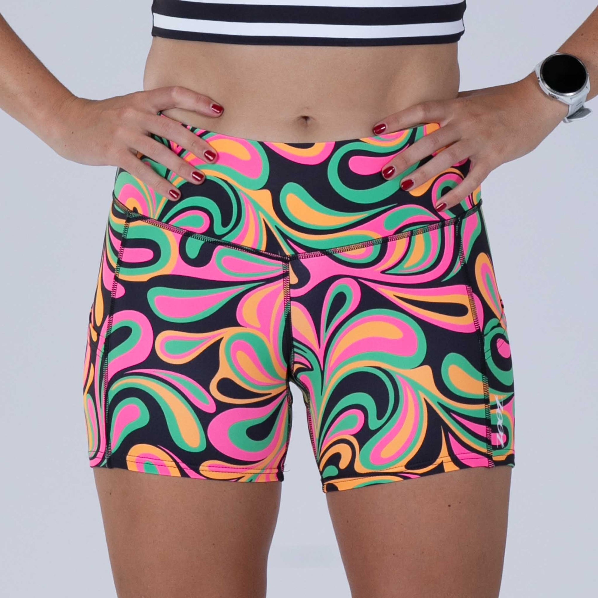 Zoot Sports RUN BOTTOMS Women's Ltd Run Pulse Short - Fab