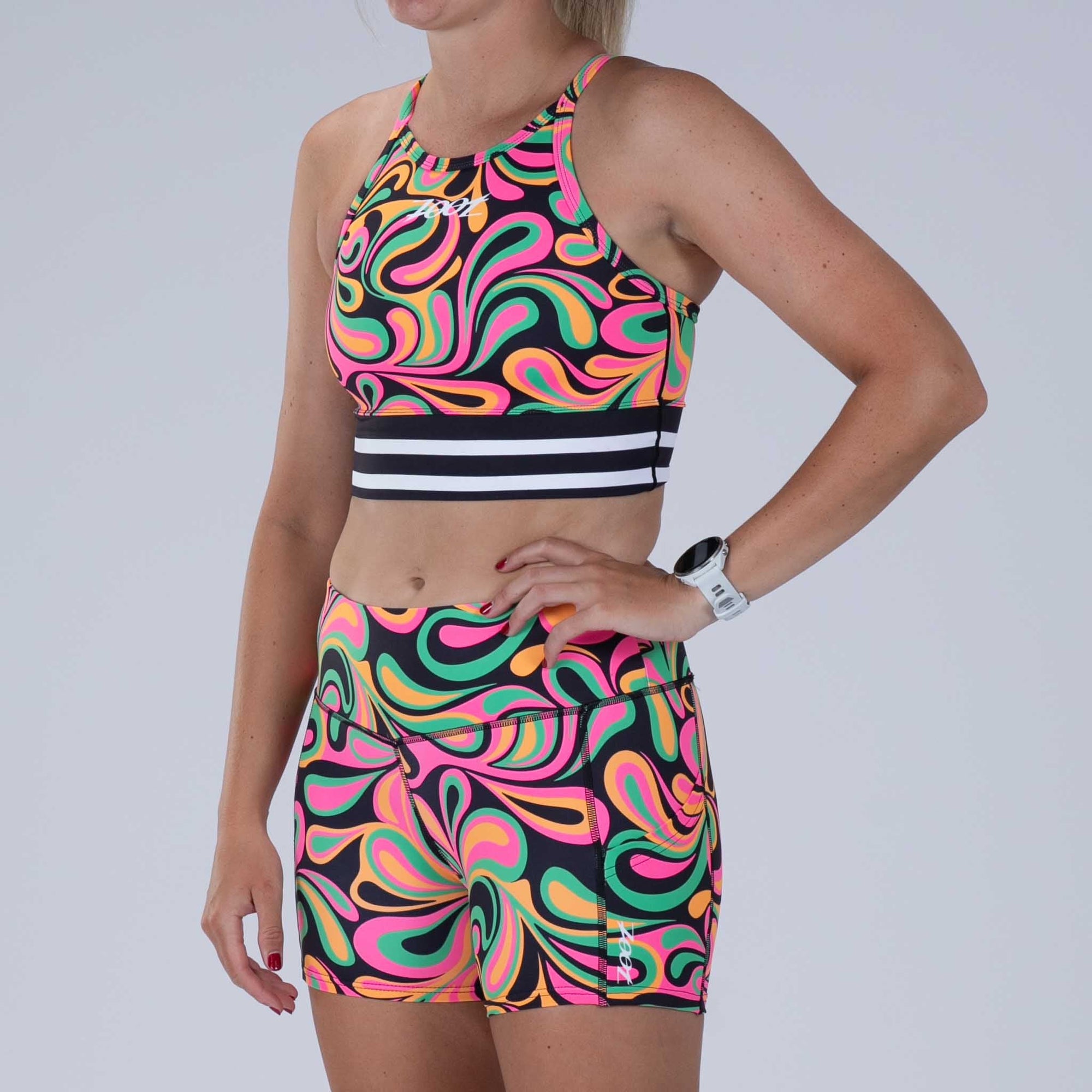 Zoot Sports RUN BOTTOMS Women's Ltd Run Pulse Short - Fab