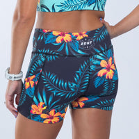 Zoot Sports RUN BOTTOMS Women's Ltd Run Pulse Short - Hula