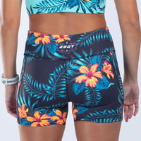 Zoot Sports RUN BOTTOMS Women's Ltd Run Pulse Short - Hula