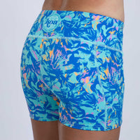 Zoot Sports RUN BOTTOMS Women's Ltd Run Pulse Short - Koa Blue