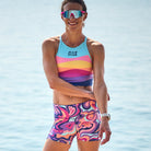 Zoot Sports RUN BOTTOMS Women's Ltd Run Pulse Short - La Mer