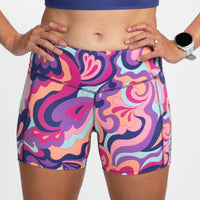 Zoot Sports RUN BOTTOMS Women's Ltd Run Pulse Short - La Mer