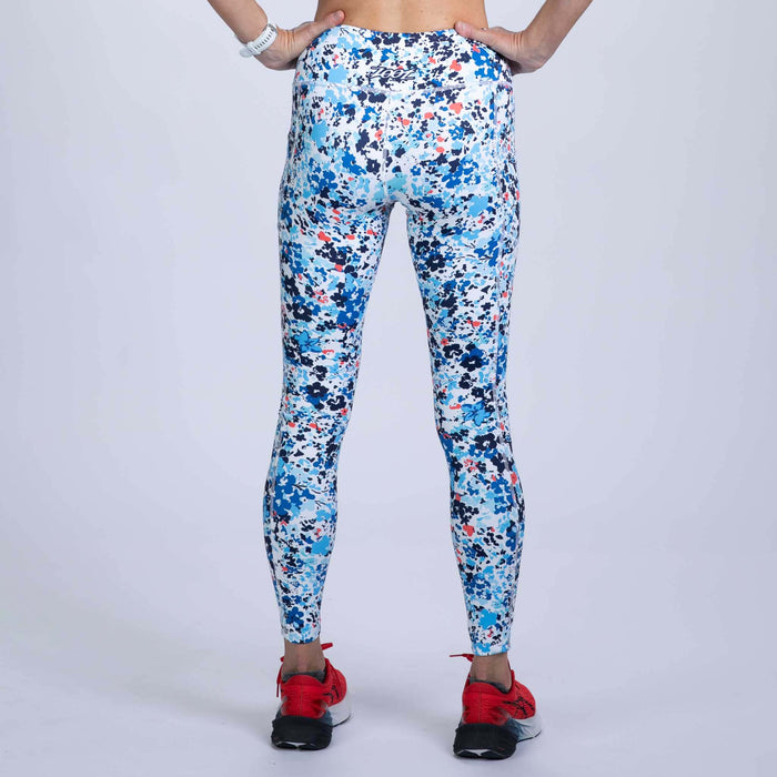 Zoot Sports RUN BOTTOMS Women's Ltd Run Pulse Tight - Cote d'Azur
