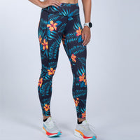 Zoot Sports RUN BOTTOMS Women's Ltd Run Pulse Tight - Hula