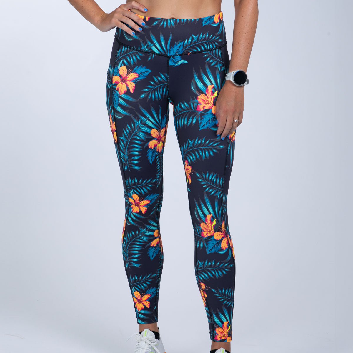 Zoot Sports RUN BOTTOMS Women's Ltd Run Pulse Tight - Hula