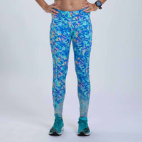 Zoot Sports RUN BOTTOMS Women's Ltd Run Pulse Tight - Koa Blue