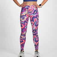 Zoot Sports RUN BOTTOMS Women's Ltd Run Pulse Tight - La Mer