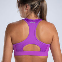 Zoot Sports RUN BRA Women's Core Run Bra - Deep Purple