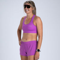 Zoot Sports RUN BRA Women's Core Run Bra - Deep Purple