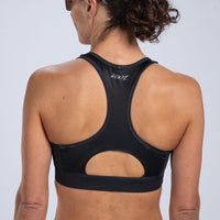 Zoot Sports RUN BRA Women's Core Run Bra - Jet Black